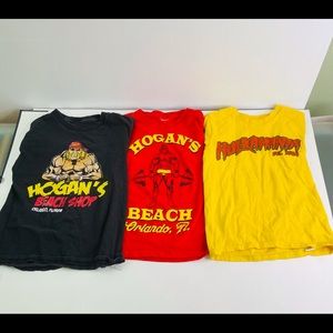 Bundled Hulk Hogan Boys Tees S
